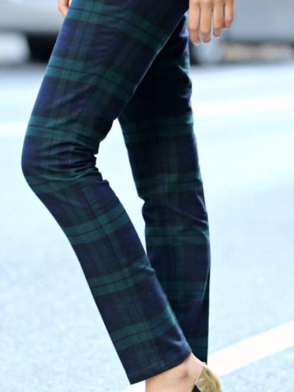 Banana republic Blackwatch plaid tartan pants NWT NEW PREPPY Size 8 Plaid
